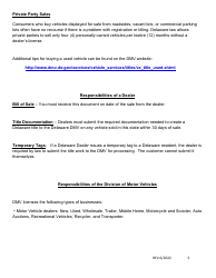 Compliance and Investigations Unit Complaint Form - Delaware, Page 5