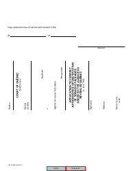 Form SJ-1245A Application to Contest a Prior Notice of Destruction of Tobacco Packages Seized by the Agence Du Revenu Du Quebec - Quebec, Canada, Page 6