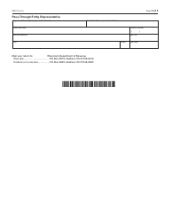 Form 2 (I-020) Wisconsin Fiduciary Income Tax for Estates or Trusts - Wisconsin, Page 3