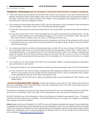 Instructions for Form I-015I, I-016I Schedule H, H-EZ - Wisconsin, Page 18