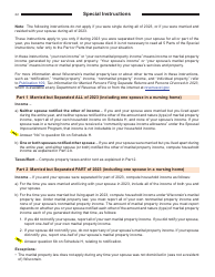 Instructions for Form I-015I, I-016I Schedule H, H-EZ - Wisconsin, Page 22