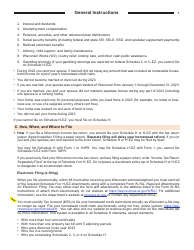 Instructions for Form I-015I, I-016I Schedule H, H-EZ - Wisconsin, Page 5