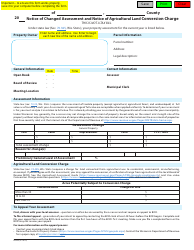 Document preview: Form PR-402 Notice of Changed Assessment and Notice of Agricultural Land Conversion Charge - Wisconsin