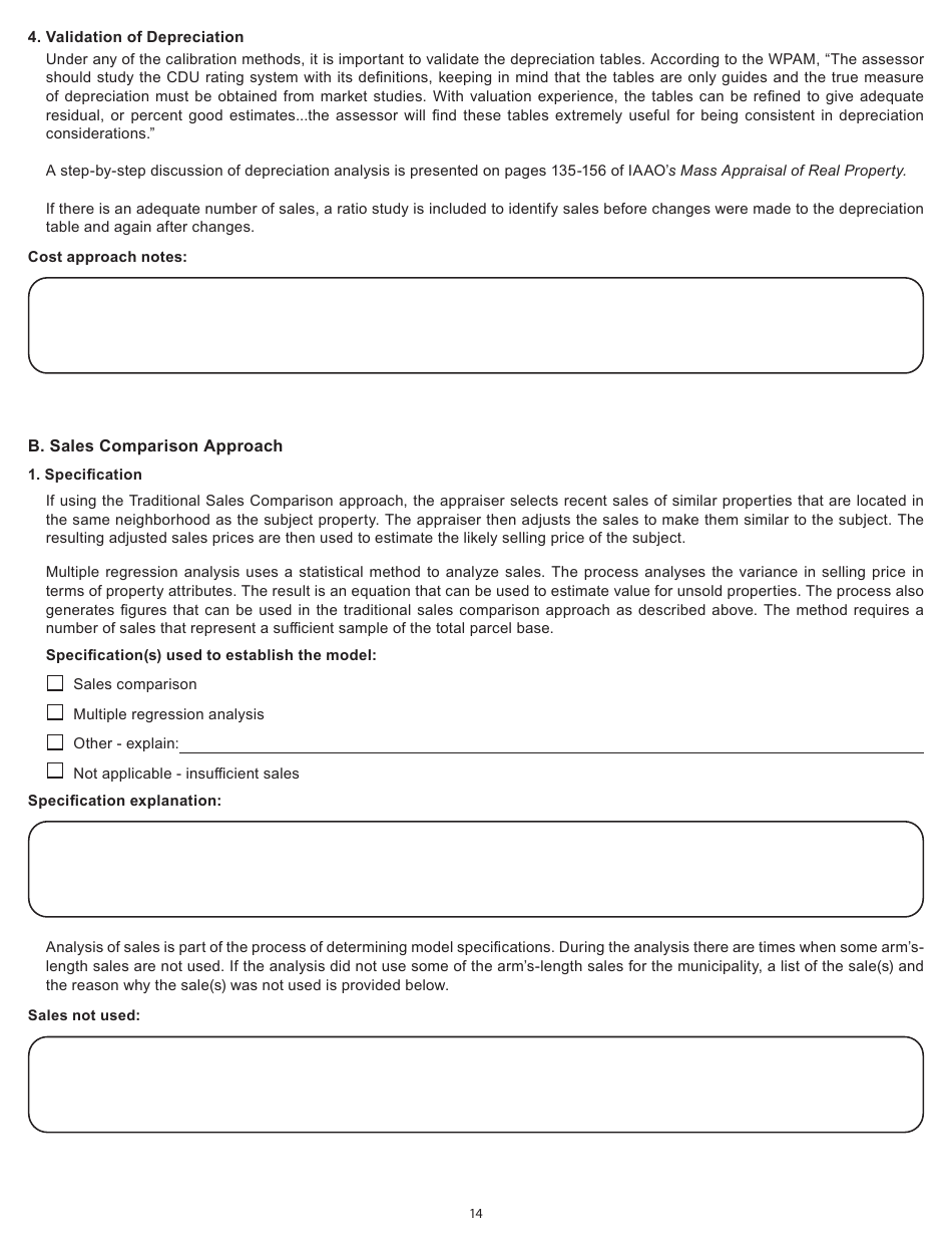 Form PR-800 Annual Assessment Report - Wisconsin, Page 14
