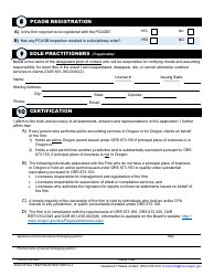 Initial Firm Registration - Oregon, Page 7