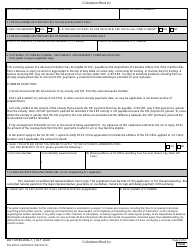 DD Form 2656-7 Verification for Survivor Annuity, Page 2