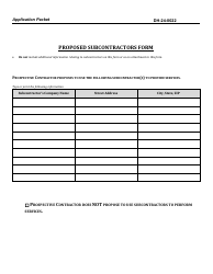 Form DH-24-0022 Notice of Funds Availability Application Packet - Charitable Clinics - Arkansas, Page 3