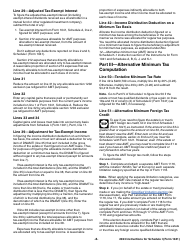 Instructions for IRS Form 1041 Schedule I Alternative Minimum Tax - Estates and Trusts, Page 8