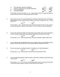 Application to Proceed in Forma Pauperis for Inmate - Nevada, Page 4