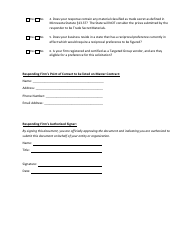 Master Contract for Construction Testing and Inspection Submission Checklist - Minnesota, Page 2