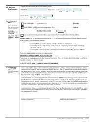 Application for License as an Emergency Medical Services Practitioner - Rhode Island, Page 6