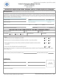 Application for License as an Emergency Medical Services Practitioner - Rhode Island, Page 7