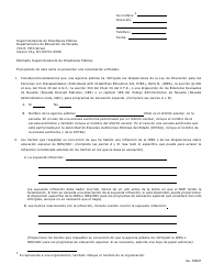 Formulario Modelo Para Ayudar a Organizaciones/Personas a Presentar Una Reclamacion Al Estado - Nevada (Spanish), Page 2