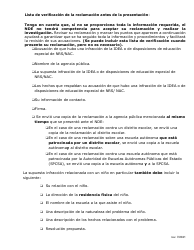 Formulario Modelo Para Ayudar a Organizaciones/Personas a Presentar Una Reclamacion Al Estado - Nevada (Spanish), Page 4