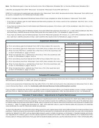 Instructions for Form 2, I-020, I-021 Schedule 2K-1 - Wisconsin, Page 18