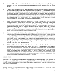 Complaint/Motion for Shared Parenting - Warren County, Ohio, Page 19