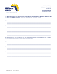DMS Form CM01 Contractor Experience Questionnaire and Financial Information - Florida, Page 4