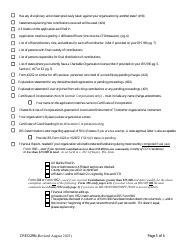 Form CRED296 Charitable Organization Application - Wisconsin, Page 5