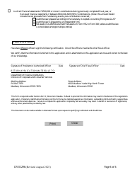Form CRED296 Charitable Organization Application - Wisconsin, Page 6