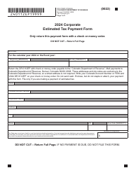 Form DR0112EP Corporate Estimated Tax Payment Form - Colorado, Page 3