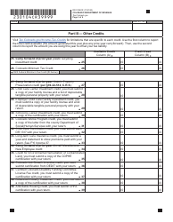 Form DR0104CR Individual Income Tax Credit Schedule - Colorado, Page 3