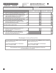 Form DR0105 Fiduciary Income Tax Return - Colorado, Page 9