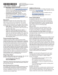 Form DR0100 Colorado Retail Sales Tax Return - Colorado, Page 2