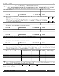 IRS Form 3520-A Annual Information Return of Foreign Trust With a U.S. Owner, Page 5
