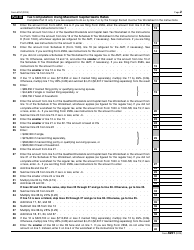 IRS Form 6251 Alternative Minimum Tax - Individuals, Page 2