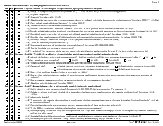 IRS Form 13614-C (PL) Intake/Interview and Quality Review Sheet (Polish), Page 2