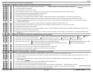 IRS Form 13614-C (SO) Intake/Interview and Quality Review Sheet (Somali), Page 2
