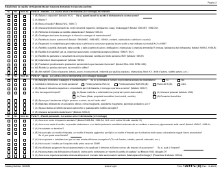 IRS Form 13614-C (IT) Intake/Interview and Quality Review Sheet (Italian), Page 2