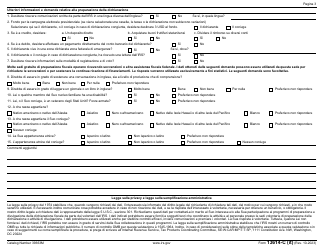 IRS Form 13614-C (IT) Intake/Interview and Quality Review Sheet (Italian), Page 3