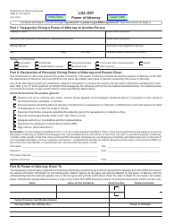 Form LGL-001 Power of Attorney - Connecticut