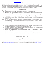 Form 4923-H Highway Use Motor Fuel Refund Claim for Rate Increases - Missouri, Page 12
