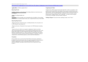 OGE Form 278E Executive Branch Personnel Public Financial Disclosure Report, Page 6