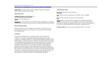 OGE Form 278E Executive Branch Personnel Public Financial Disclosure Report, Page 8