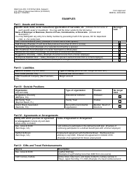 OGE Form 450 Confidential Financial Disclosure Report, Page 7