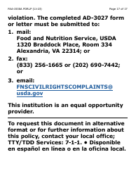 Form FAA-1530A-LP Nutrition Assistance Able Bodied Adult Without Dependents (Abawd) Time Limits - Large Print - Arizona, Page 17