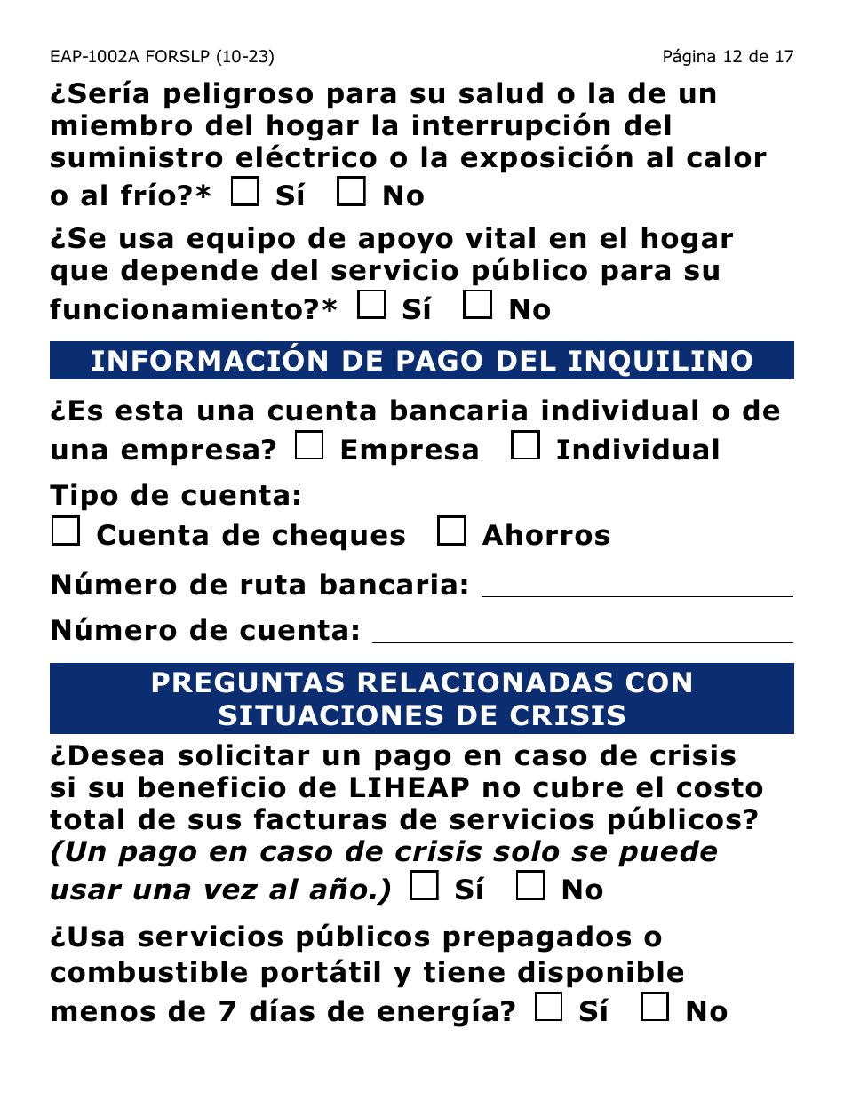 Formulario Eap 1002a Slp Fill Out Sign Online And Download Fillable Pdf Arizona Spanish 8086