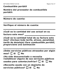 Formulario EAP-1002A-SLP Solicitud De Liheap - Large Print - Arizona (Spanish), Page 9