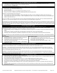 Form 305 Snap Stolen Benefit Replacement Request - Delaware, Page 2