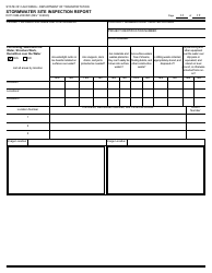 Form DOT CEM-2030SW Stormwater Site Inspection Report - California, Page 12