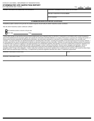 Form DOT CEM-2030SW Stormwater Site Inspection Report - California, Page 18