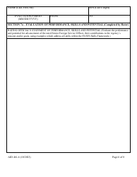 Form AID461-6 Annual Evaluation Form - Senior Foreign Service, Page 6