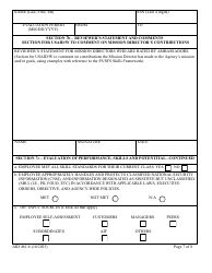 Form AID461-6 Annual Evaluation Form - Senior Foreign Service, Page 7