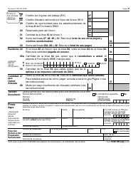 IRS Formulario 1040-SR (SP) Declaracion De Impuestos De Los Estados Unidos Para Personas De 65 Anos De Edad O Mas (Spanish), Page 3