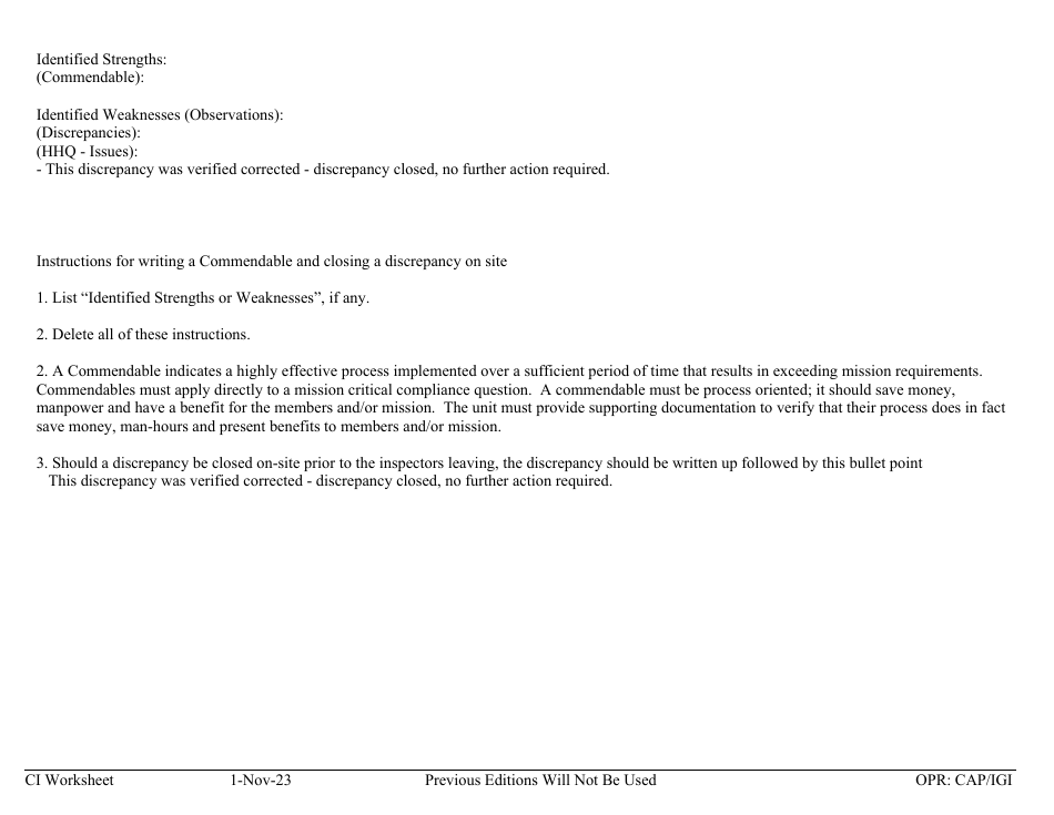 Form D-8 Ci Worksheet - Transportation, Page 6