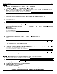 IRS Form SS-8 Determination of Worker Status for Purposes of Federal Employment Taxes and Income Tax Withholding, Page 2