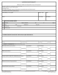 Document preview: USAFA Form 69 Academic Waiver Request